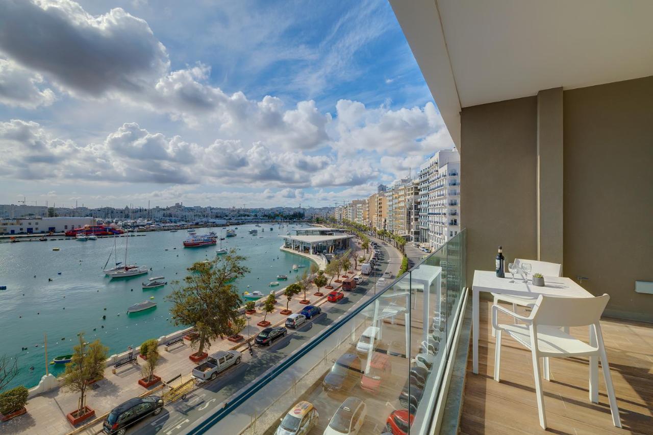 Superlative Apartment With Valletta And Harbour Views Sliema Exterior photo